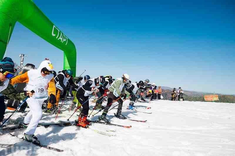 "Прыжок в лето" курорт "Манжерок"