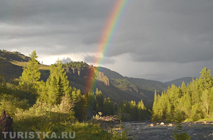 Радуга над рекой