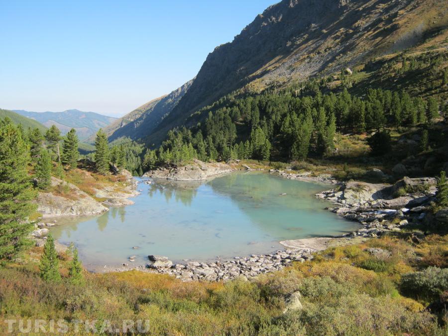 Верхнее Куйгукское озеро. 