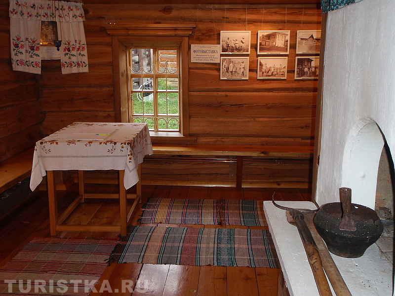 Восстановленный интерьер дома старообрядцев