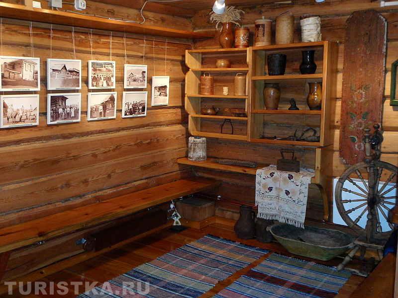 Восстановленный интерьер дома старообрядцев