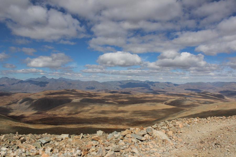 Дорога на плато Укок.