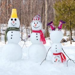 Конкурс снеговиков