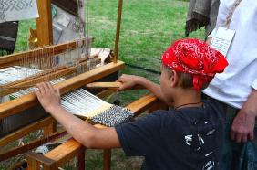 Отдых на Алтае : Фестиваль ВОТЭТНО 2018 : Ручное ткачество