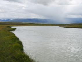 Горный Алтай : Плато Укок : Река Акалаха
