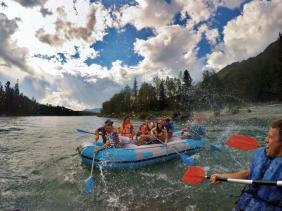 Активные туры в Горном Алтае от Высотника : Сплав по Катуни