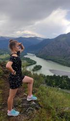 2. Высоко стою, далеко гляжу, самые прекрасные виды вижуЧемальский район, плато Толгоек