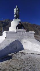 2. В то время, когда наши космические корабли бороздят просторы Вселенной.  Пос. Иня Онгудайский район.