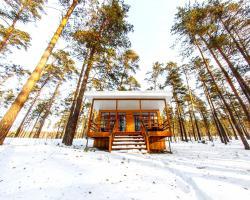 Аппартаменты в Чепош-парк зимой.