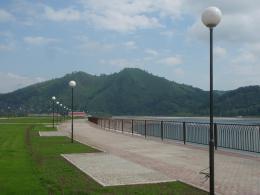 ОЭЗ Алтайская долина :  набережная