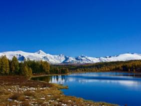 Фотоконкурс Золототая осень на Алтае 2018. Улуганский перевал, озеро Киделю.