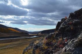 Фотоконкурс Золотая осень на Алтае 2020.Дорога на Бугузун. Кош-Агачский район. Дата: 19.09.2020