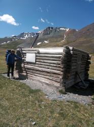 2. Тяжела и неказиста жизнь алтайского туриста.  Южно-Чуйский хребет.