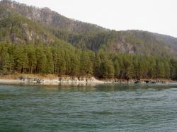 Осенний тур :  Горный Алтай : Река Катунь ноябрь 2017