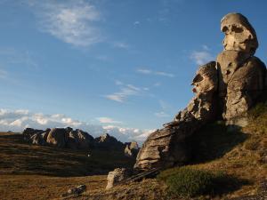 Горный Алтай : Урочище Чокпартас : Каменные Стражи Укока