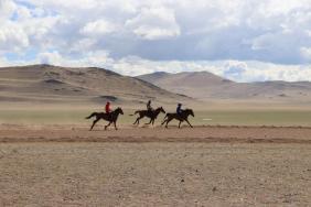 Конные состязания Кош-Агачский район