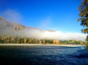 Фотоконкурс Золототая осень на Алтае 2018. Чемальский район, Катунь.