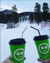 Горнолыжный курорт Манжерок: январь 2018