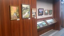 Выставка Дарьи Головань «Шёлковый путь акварели. Я люблю тебя, Алтай» : Выставка в Доме Ученых Новосибирского Академгородка