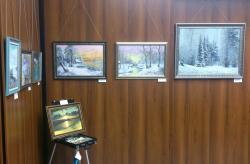 Выставка Дарьи Головань «Шёлковый путь акварели. Я люблю тебя, Алтай» : Выставка в Доме Ученых Новосибирского Академгородка