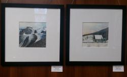 Выставка Дарьи Головань «Шёлковый путь акварели. Я люблю тебя, Алтай» : Выставка в Доме Ученых Новосибирского Академгородка