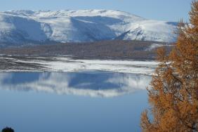 Фотоконкурс Золототая осень на Алтае 2018.  Озеро Узункель