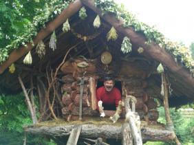 #Смехотурики2019 : Автор Жданова Анна : Село Камлак, Алтай. Горноалтайский Ботсад : Баба-яга грызла - обгладывала, но кое что и нам осталось...