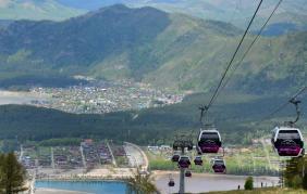 Канатная дорога отеля МАНЖЕРОК