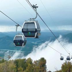 Канатная дорога, курорт Манжерок