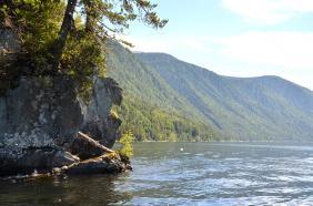 Отдых на Алтае : Телецкое озеро экскурсии к водопадам : Мыс обезьяны