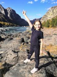 Фотоконкурс Золотая осень на Алтае 2020. По дороге на Ороктойский мост. Дата: 04.10.2020 