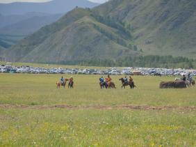 Большое поле для игры в кок-бору