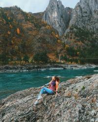 Фотоконкурс Золототая осень на Алтае 2018. Недалеко за селом Еланда. 