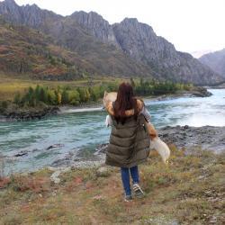 Фотоконкурс Золототая осень на Алтае 2018. Сентябрь в селе Элекмонар, Алтай. 