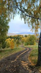 Алтай. Вид с горы Верхний Притор (634 метра над уровнем моря)