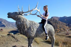 #Смехотурики2019. Маслова Наталья. -Ты кто,Олень?-Почему? Ну...Рога большие.. Ороктойский мост, Алтай.