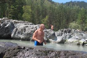 #Смехотурики2019. Маслова Наталья. -Таити, Таити... Не были мы ни на каком Таити. Нам и здесь не плохо) Катунские ванночки, Алтай.