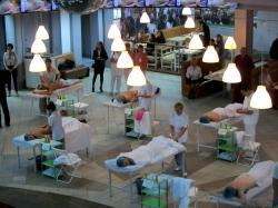 Сибирский международный форум по оздоровительному и медицинскому туризму : Чемпионат по массажу