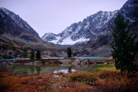 Фотоконкурс Золотая осень на Алтае 2020 Осеннее дыхание озера Куйгук. Дата: 02.09.2020