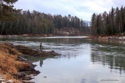 Туры на Алтай : Река Бия 6 ноября 2017