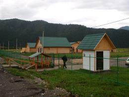 Чемальский район : туркомплекс Рублевка : искусственное озеро