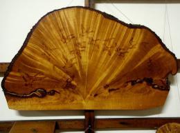 Картина на березовом капе