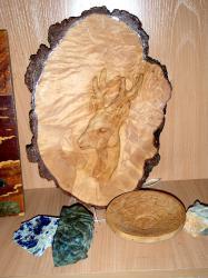 Резьба по березовому капу