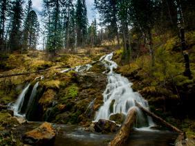 Фотоконкурс Золототая осень на Алтае 2018. Емурлинский водопад