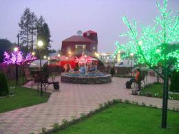 Алтайcкий край : Тальменский район : Сквер с фонтаном