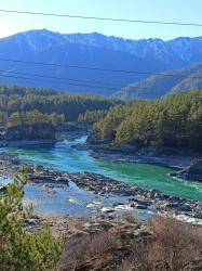 Алтай. Катунь. Чемальская ГЭС.