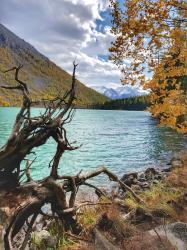 Фотоконкурс Золотая осень на Алтае 2020Нижнее Мультинское озеро осенью. Дата: 16.09.2020