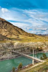 Фотоконкурс Золотая осень на Алтае 2020.Инский мост, с.Иня Дата: 19.09.2020