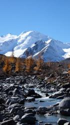 Алтай. Талдуринский ледник, Долина реки Талдура