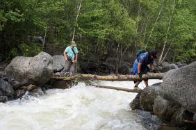Сейчас мы сломаем Сусанину ногу! Спокойно, ребята. Я знаю дорогу! Место: тропа на водопад Учар Алтай